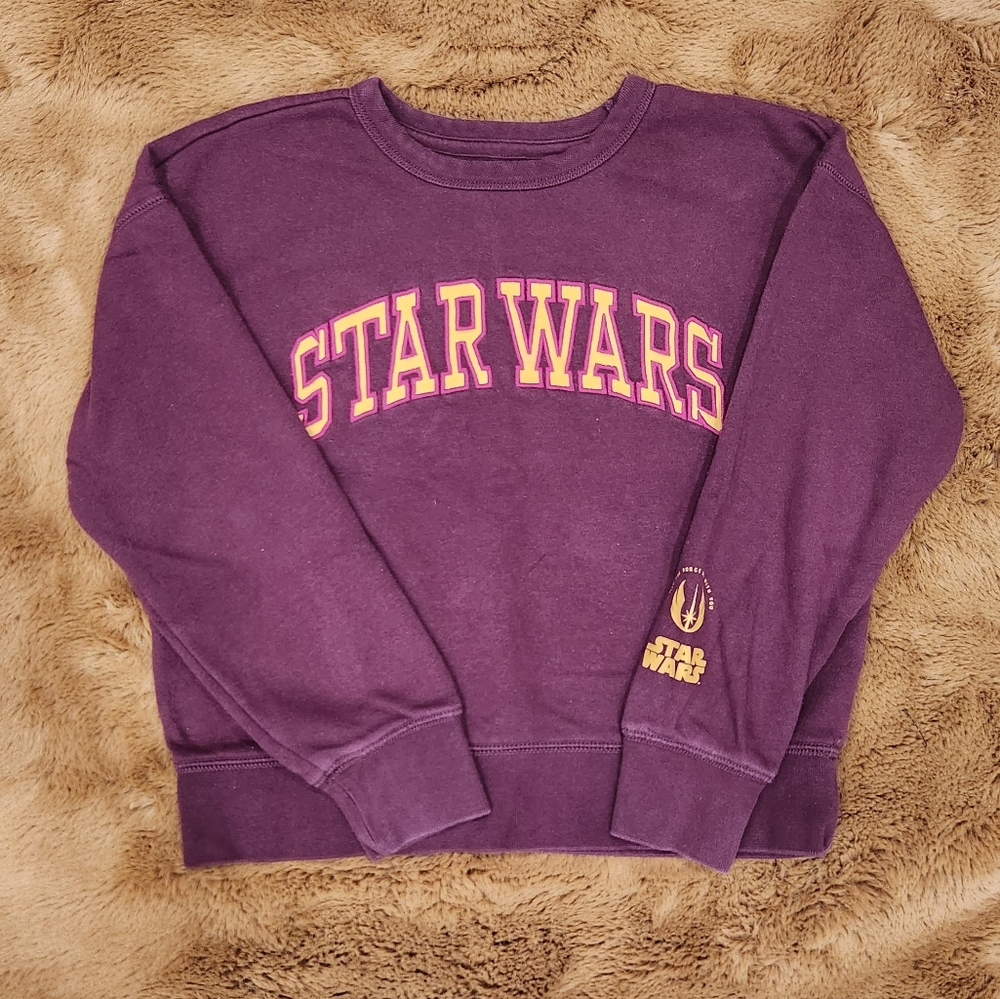 🚨 GAP×Star Wars, Kids Med (8) Burgundy Sweater